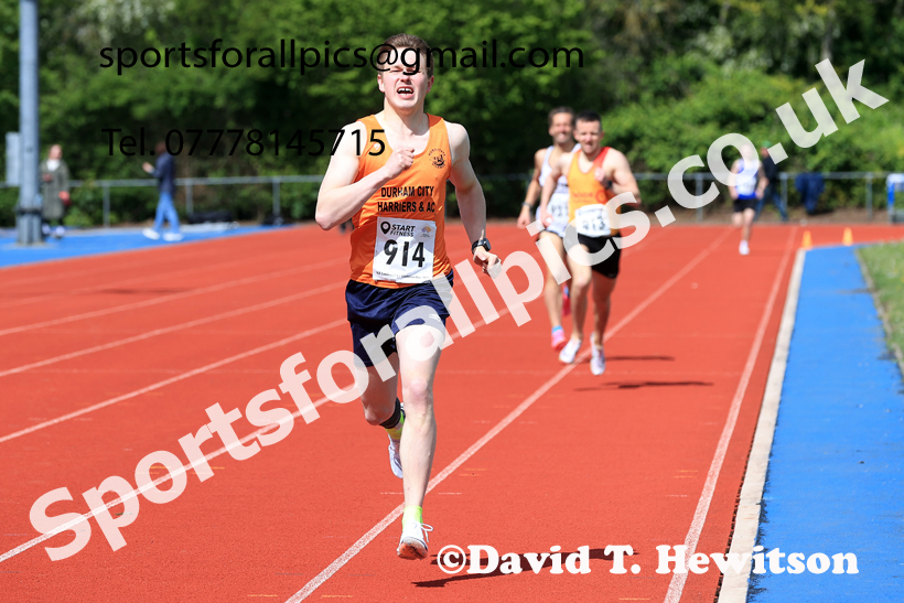 800 metres, 2026 North Eastern Track and Field Champs, Shildon, County Durham. Photo: David T. Hewitson/Sports for All Pics